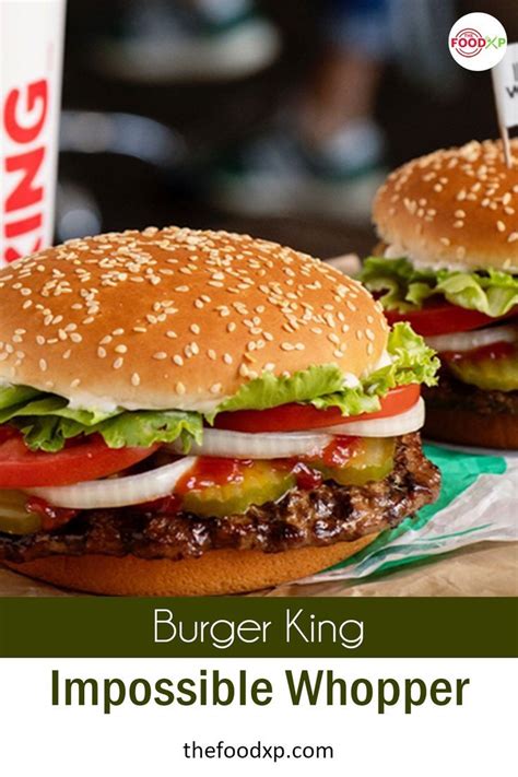 Burger king impossible whopper – Artofit