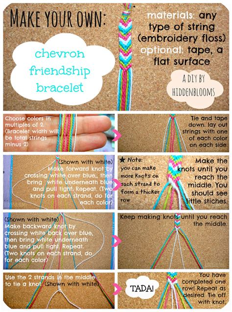 Diy Chevron Bracelet by hiddenblooms on DeviantArt