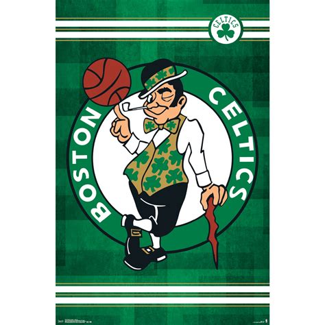 Boston Celtics 22'' x 34'' Logo Team Poster - No Size - Walmart.com