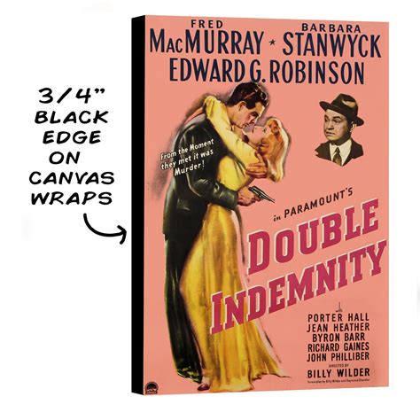 Double Indemnity Movie Poster | Etsy