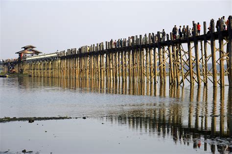 U Bein Bridge (1) | Mandalay Surroundings | Pictures | Burma in Global-Geography