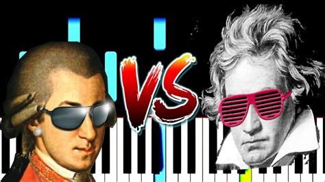 Mozart vs Beethoven (synthesia) - YouTube