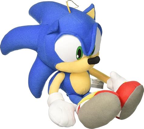 GE Animation GE-52749 Sonic The Hedgehog 14" Sonic Stuffed Plush ...