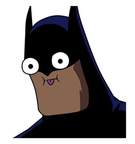 Derp Batman Png Clipart Png Download Funny Batman - Clip Art Library