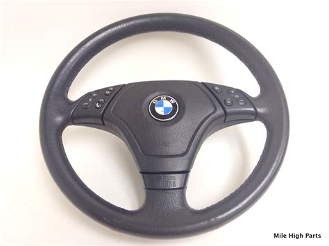 99 – 05 BMW E46 Sport Steering Wheel + Buttons + Airbag – Quality OEM ...