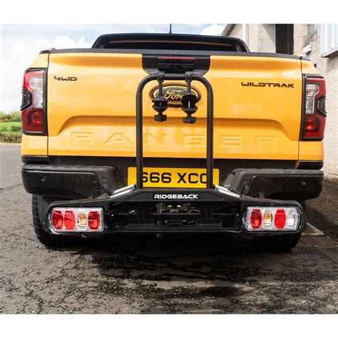 RIDGEBACK 4 BIKE TOWBAR MOUNTED BIKE RACK / CYCLE CARRIER TOW BAR 7 AND ...