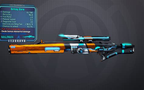 Storm (sniper rifle) | Borderlands Wiki | FANDOM powered by Wikia