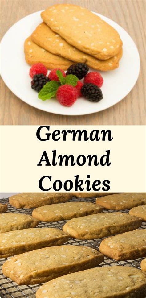 German Almond Icebox Cookies | Pear Tree Kitchen