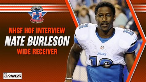 Nate Burleson Interview - NFL Veteran and Host of CBS NFL Today - YouTube