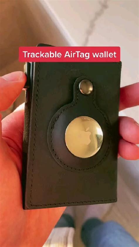 Trackable Airtag wallet #Apple #Apple Airtag #wallet | Kaarthouder, Portemonnee