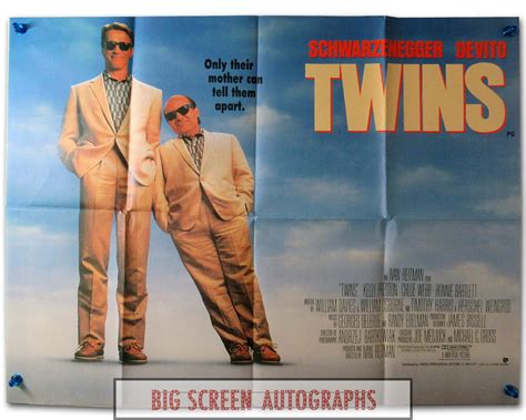 Twins quad poster | Big Screen Autographs