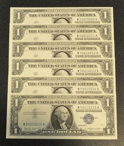 1957-A $1 Silver Certificate - Crisp Uncirculated