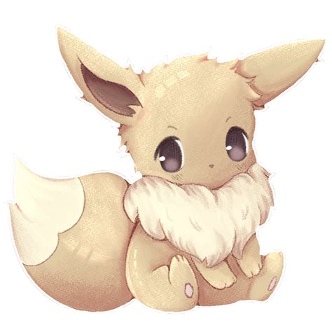 Cute Baby Eevee Drawings