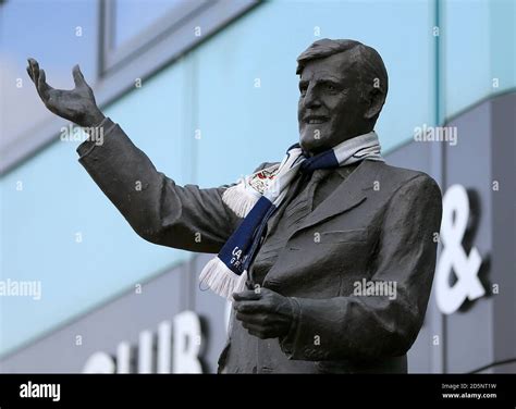 Statue of jimmy hill outside the ricoh arena hi-res stock photography ...