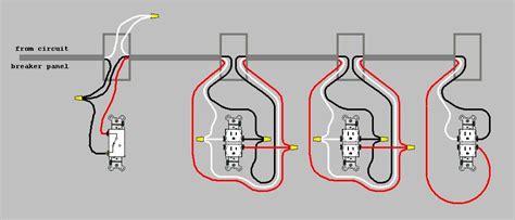 Wiring 2 or 3 outlets controlled by one switch