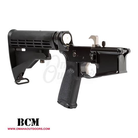 BCM Complete Lower Receiver M4 Stock - Omaha Outdoors