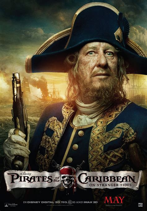 Pirates of the Caribbean: On Stranger Tides Character Posters