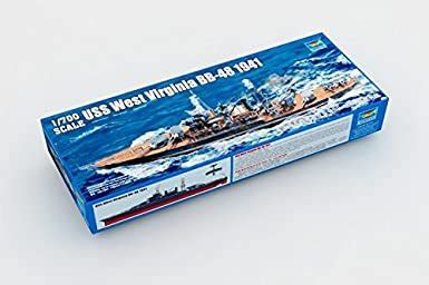 Trumpeter USS West Virginia BB48 Battleship 1941 Model Kit (1/700 Scale) - Scale Model Kits ...