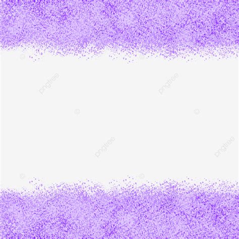 Elegant Purple Glitter Frame Border, Purple Glitter, Glitter Border, Purple PNG Transparent ...