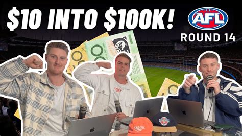 #AFL 2023 Round 14 Preview - The $100K Multi - YouTube