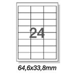 Lorenz Bell Labels 64.6 x 33.8 mm 100 Sheets - Lorenz Bell