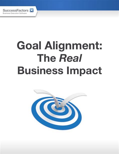 Goal alignment whitepaper