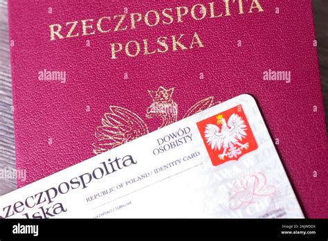 A Polish passport Stock Photo - Alamy