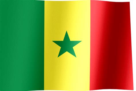 Senegal Flag GIF | All Waving Flags