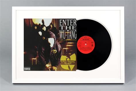 Enter the Wu-Tang - Custom Framed Vinyl Album