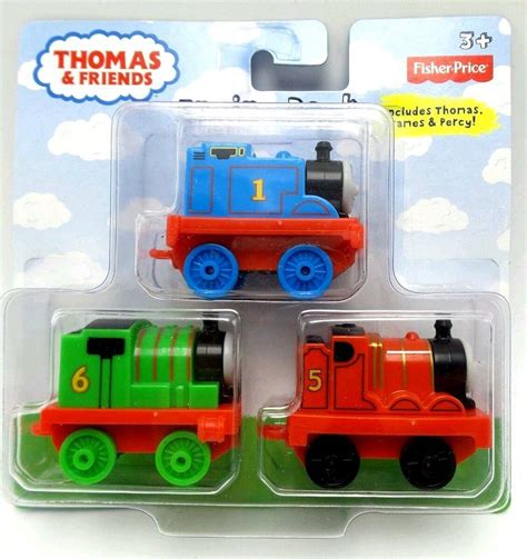 Thomas the Train Fisher Price 3 Pack Engines Percy Thomas James New # ...