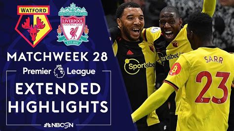 Watford v. Liverpool | PREMIER LEAGUE HIGHLIGHTS | 2/29/2020 | NBC ...