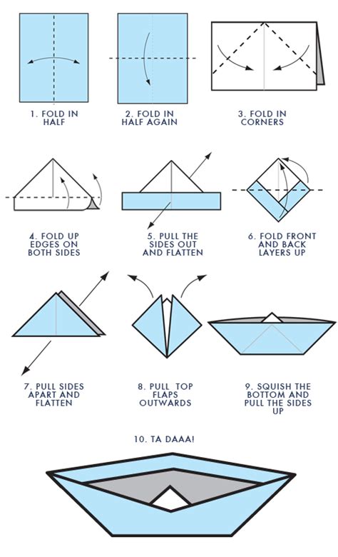 Everything Random — How to Make a Paper Boat