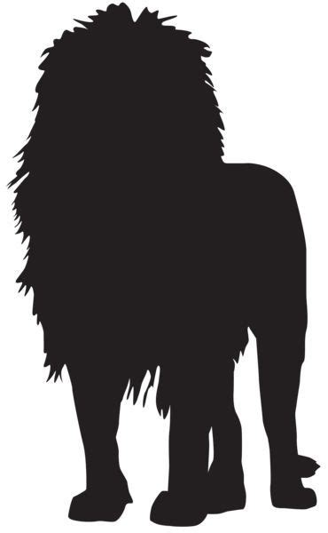 Pin on silhouette | Lion silhouette, Silhouette art, Animal silhouette