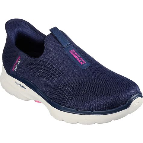 SKECHERS Women's Go Walk 6 Fabulous View Slip-In Shoes | Academy