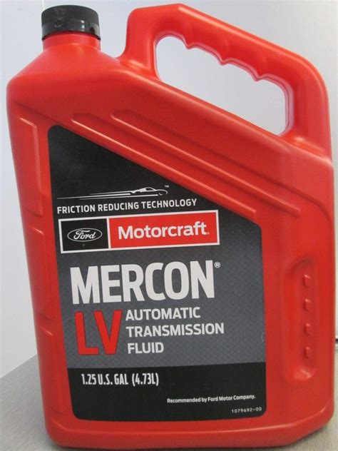 Ford XT-10-QLVC 5 Quart Mercon-Lv Automatic Transmission Fluid 1 Pack : Amazon.ca: Automotive