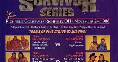 PPV REVIEW: WWF Survivor Series 1988 ~ Retro Pro Wrestling Reviews