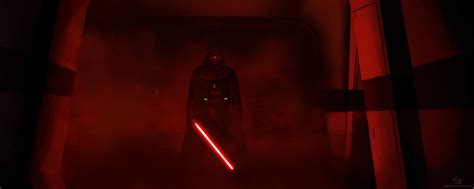 Darth Vader Lightsaber Scene from Rogue One : wallpapers