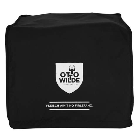 OTTO WILDE 22-in W x 13-in H Blacke Gas Grill Cover in the Grill Covers ...