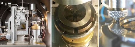 Views of the vacuum tribometer: a total view of the tribometer... | Download Scientific Diagram