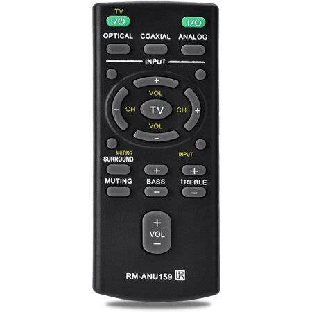 RM-ANU159 Sound Bar Remote Control for Sony, Universal Remote Control Replacement for Sony RM ...