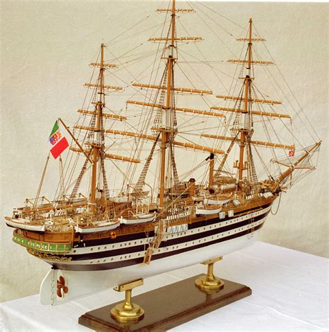 Training ship AMERIGO VESPUCCI, model ship