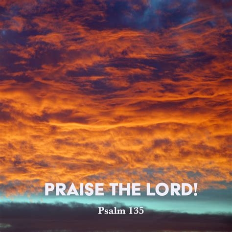 Psalm 135: Praise the Lord! – God Centered Life