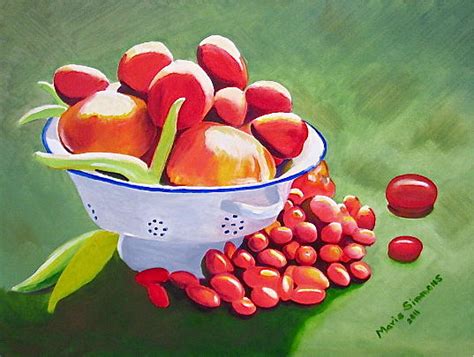 Bountiful Harvest Painting by Maris Simmons - Fine Art America