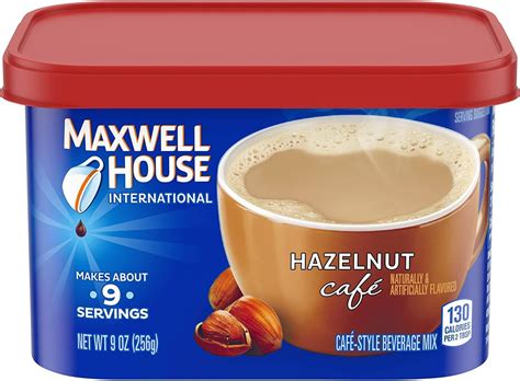 Maxwell House International Hazelnut Café Instant Coffee Review ...