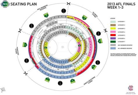 Melbourne Cricket Ground Map - Map Of Amarillo Texas