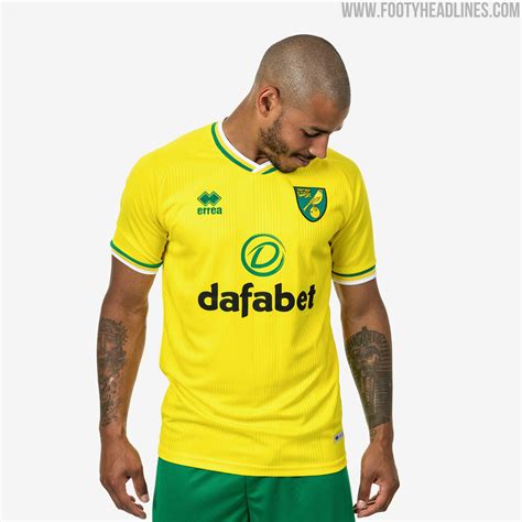 Norwich City 20-21 Home Kit Released - Footy Headlines