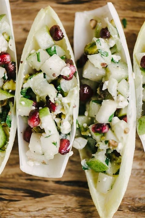 Easy and Fast Winter Harvest Endive Appetizer Cups | Recipe | Endive ...