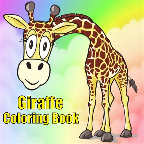 Cartoon Giraffe Coloring Pages