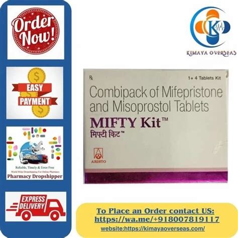 Mifepristone Misoprostol Tablet, Packaging Size: 1+4 Tablets Kit at Rs 600/box in Nagpur