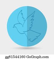 900+ Royalty Free Dove Of Peace Clip Art - GoGraph